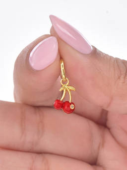 Nishani - 925 Silver Cherry Charm