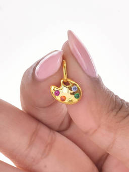 Nishani - 925 Silver Colour Palette Charm