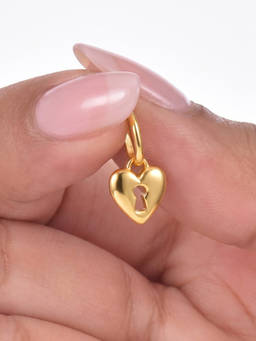 Nishani - 925 Silver Lock Charm