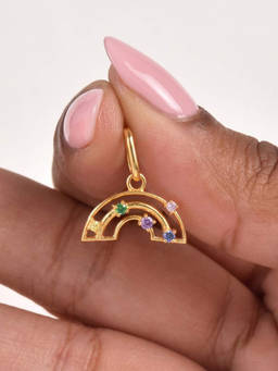 Nishani - 925 Silver Rainbow Charm
