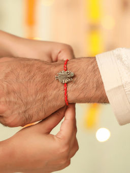 Cosa Nostraa - Shrinathji Antique Premium Designer Rakhi