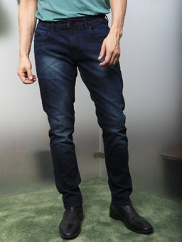 Rare Rabbit - Morvan Blue Smart Dark Wash Denim Jeans