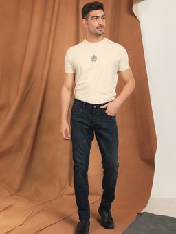 Rare Rabbit - Yoshi Blue Dark Washed Denim Jeans