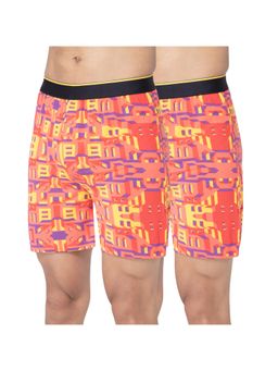 Bummer - Multi-Color Mens Printed Micro Modal Boxers Ultra Soft & Breathable (Pack of 2)