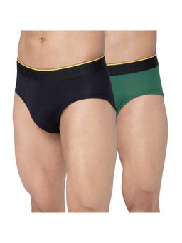 Bummer - Multi-Color Mens Solid Micro Modal Briefs Ultra Soft & Breathable (Pack of 2)