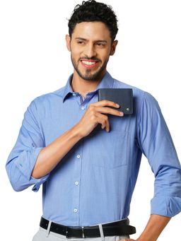 Perquisite - Card Poshpocket Slim Navy Mens Wallet