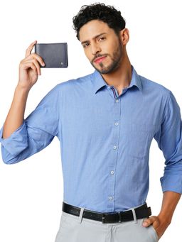 Perquisite - Card Poshpocket Slim Navy Mens Wallet