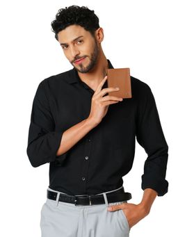 Perquisite - Euro Bi-Fold Hermes Tan Card Case Mens Wallet