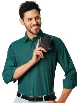 Perquisite - Euro Bi-Fold Black Card Case Mens Wallet