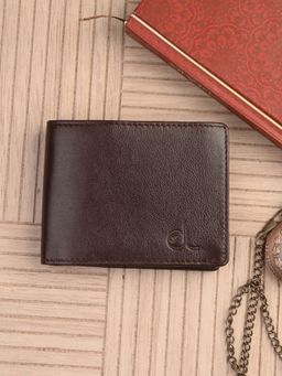 CLOG LONDON - Men Brown Solid Flap Closure Two Fold Wallet