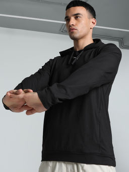 Puma - Cloud Spun Hoodie Men's Black Hoodies