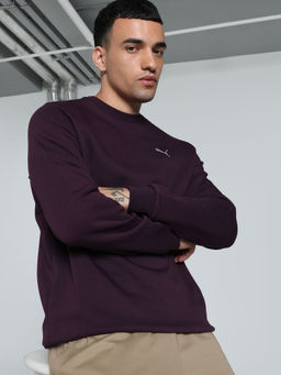 Puma - Crew Fl Men's Purple Sweatshirt