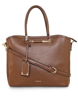 ESBEDA - Brown Color Luxury Closet Top Handle Handbag For Women (M)