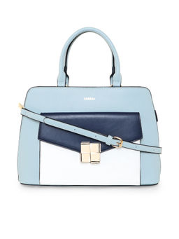 ESBEDA - Light Blue Color Elegant Two Tone Lady Handbag For Women (M)