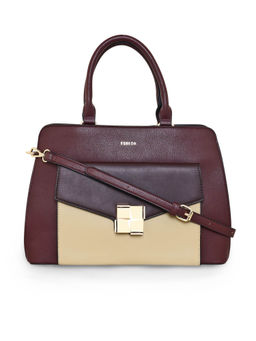 ESBEDA - Maroon Color Elegant Two Tone Lady Handbag For Women (M)