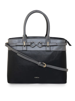 ESBEDA - Black Grey Color Pretty Trendy Regular Handbag For Women (M)
