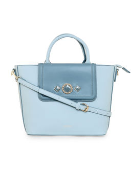 ESBEDA - Light Blue Color Trendy Stylish Structured Handbag For Women (M)