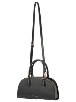 Forever New - Marina Bowler Black Handbag with Detachable Strap
