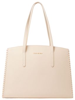 Forever New - Wylie Whipstitch Peach Laptop Tote Bag