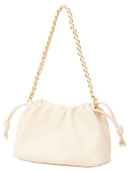 Forever New - Blossom Ruched Peach Handbag