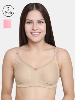 Floret - Wirefree Non-padded Seamless Bra - Multi-Color