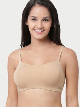 Enamor - A022 Cami Non-Padded & Wirefree Cotton Bra - Nude