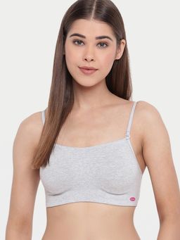 Enamor - Moulded Double Layer Front Non Padded Wirefree High Coverage Cotton Cami Bra A022