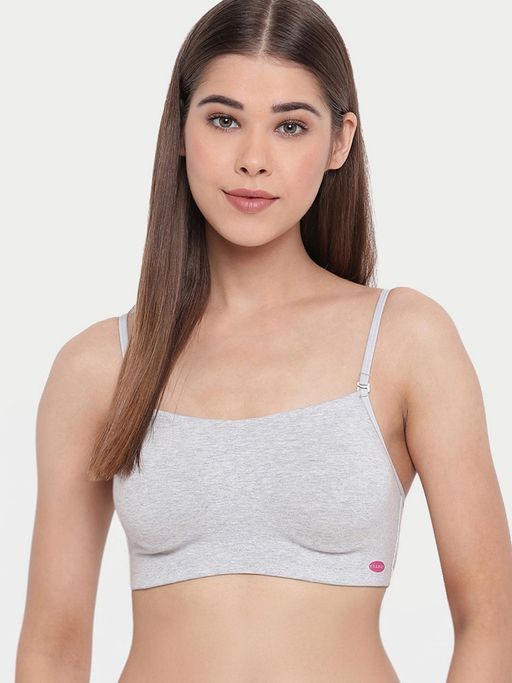 Enamor Moulded Double Layer Front Non Padded Wirefree High Coverage Cotton Cami Bra A022