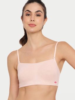 Enamor - Moulded Double Layer Front Non Padded Wirefree High Coverage Cotton Cami Bra A022