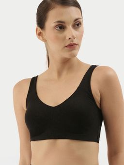 Enamor - Easy SlipOn Back Keyhole Padded Wirefree Full Coverage Everyday Beginner's Bra A106