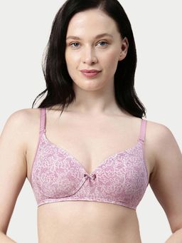 Enamor - Perfect Plunge Detachable Straps Padded Wirefree Medium Coverage T-Shirt Bra F023