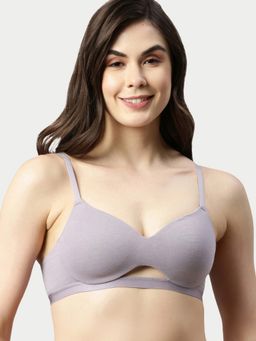 Enamor - CloudSoft Invisi Neckline Padded Wirefree Medium Coverage Everyday T-Shirt Bra A032