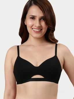 Enamor - CloudSoft Invisi Neckline Padded Wirefree Medium Coverage Everyday T-Shirt Bra A032