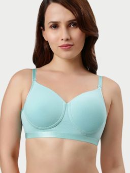 Enamor - Fabcool Breathable Cup Antimicrobial Padded Wirefree High Coverage T-Shirt Bra A165