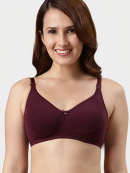 Enamor - Comfort Shaper Plush Side Shaper Non Padded Wirefree High Coverage T-Shirt Bra A055