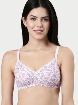 Enamor - Fabcool Encircled Non Padded Wirefree High Coverage Cotton Everyday Bra A042