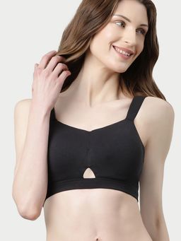 Enamor - Cloudsoft Invisi Bonded Padded Wirefree Full Coverage Cotton Minimizer Bra A064