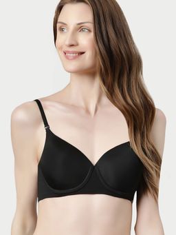 Enamor - Ecolite Smoother Crush Proof Cups Padded Wired High Coverage T-Shirt Bra F057