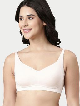 Enamor - Bamboo Bliss Super Soft Absorbent Padded Wirefree High Coverage T-Shirt Bra A077
