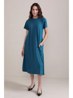 Botnia - Luna A-Line Dress-Blue