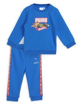 Puma - Blue X Hot Wheels Minicats Sweatshirt & Joggers (Set of 2)