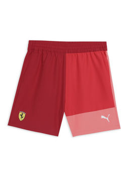 Puma - Red Scuderia Ferrari Race Lifestyle Youth Motorsport Shorts