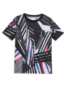 Puma - Black BMW M Motorsport All-Over Print Youth T-Shirt