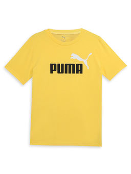Puma - Yellow No.1 Logo Youth T-Shirt