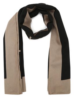 Calvin Klein - Colorblock Beige Tencel Scarf