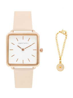 Joker and Witch - Joker & Witch Pink Daisy Watch & Charm (Set of 2)