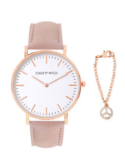 Joker and Witch - Joker & Witch Pink Peace Watch & Charm (Set of 2)