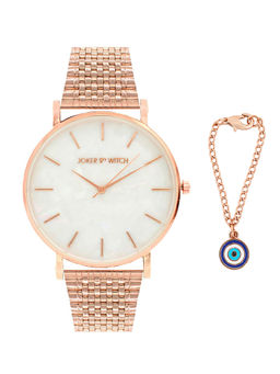 Joker and Witch - Joker & Witch Fortune Rose Gold Watch & Charm (Set of 2)