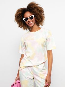 LC WAIKIKI - Casual Tie Dye Knit T-shirt