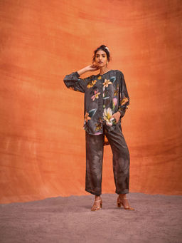 KALISTA - Space Grey Carly Co-Ord (Set of 2)